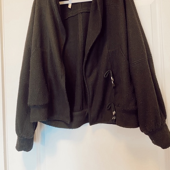 Free People Movement Black Fleece Cardi - Medium - Picture 2 of 7